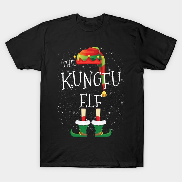 Kungfu Elf Family Matching Christmas Group Funny Gift T-Shirt by Henry jonh